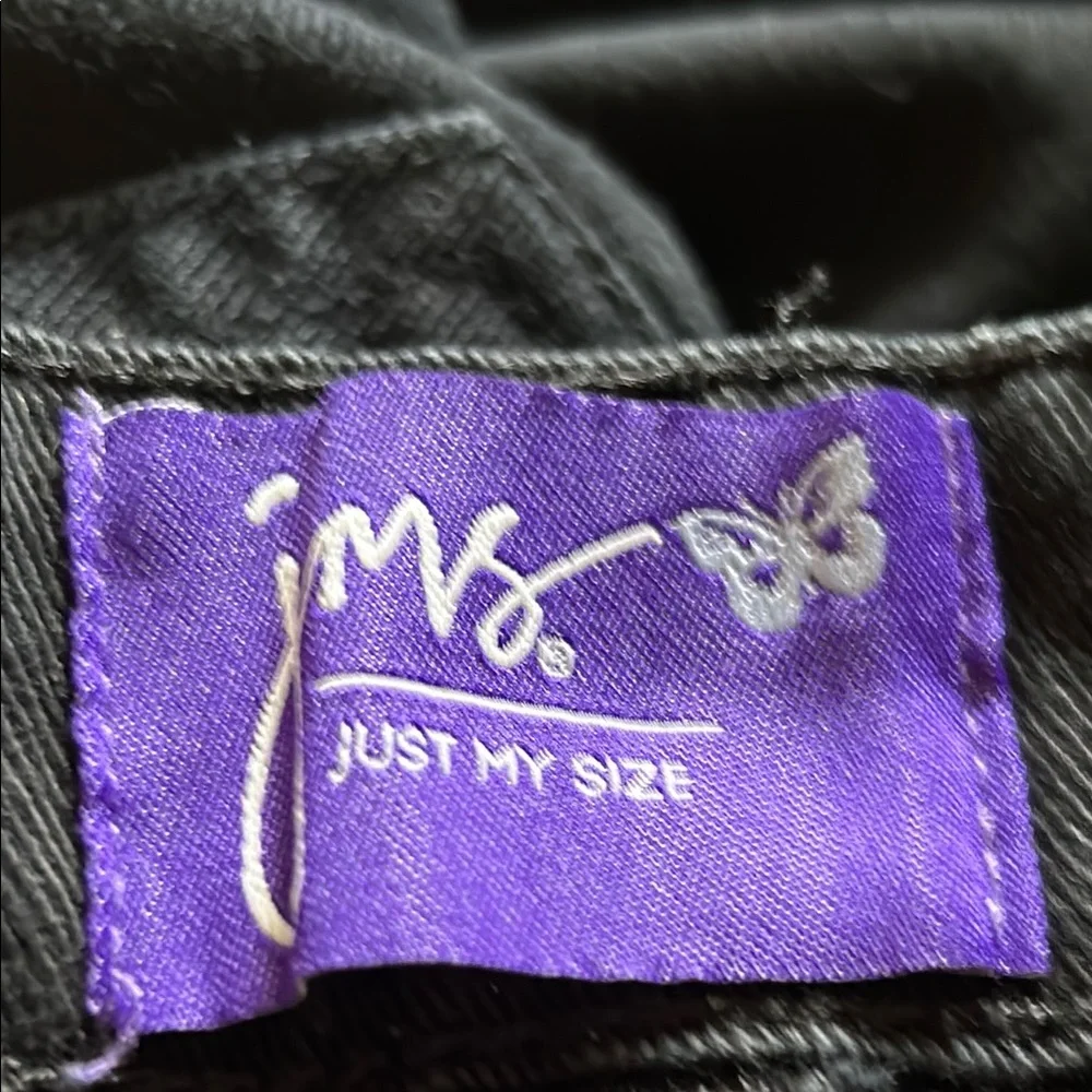 Just My Size Black Skinny Jeans Classic Fit - Picture 2 of 4